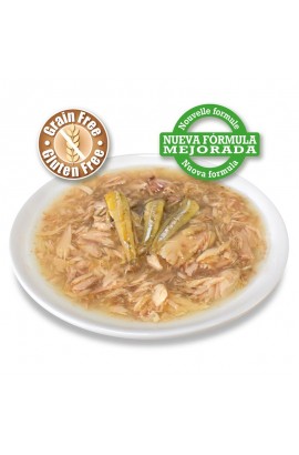 LATA Atún blanco y anchoas en salsa.80gr