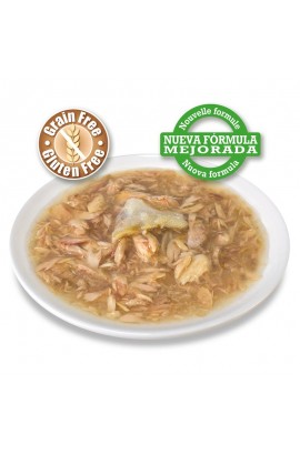 LATA Atún blanco y pargo en salsa 80gr.