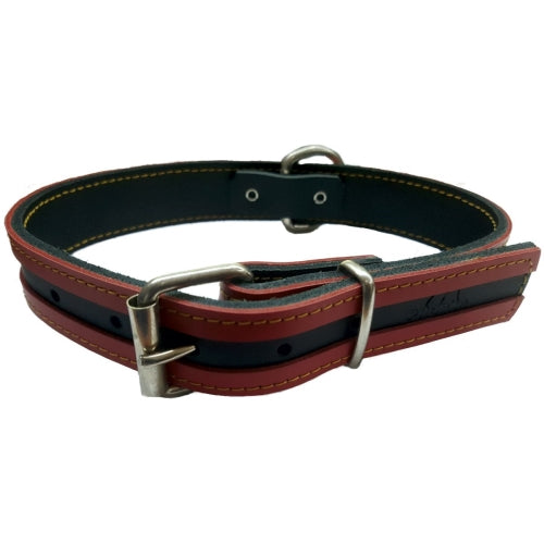 COLLAR CUERO VIA PARA PERROS