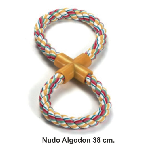 MORDEDOR NUDO ALGODÓN 38 cm