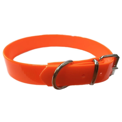 COLLAR DE BIOTHANE DE ALTA RESISTENCIA NARANJA
