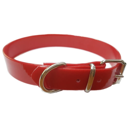 COLLAR DE BIOTHANE DE ALTA RESISTENCIA ROJO