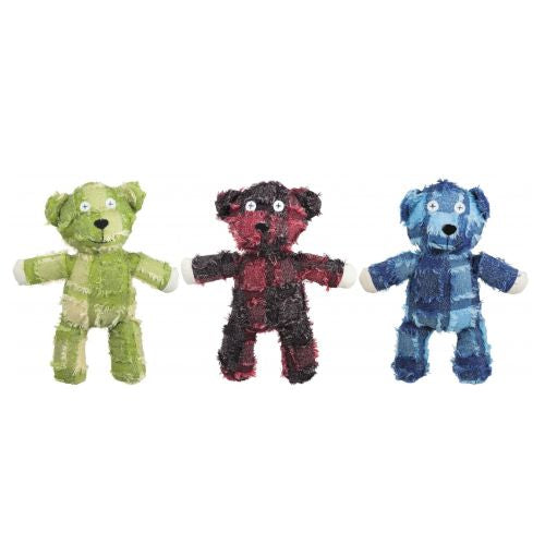 1 OSITO DE PELUCHE CON  RETALES 28cm