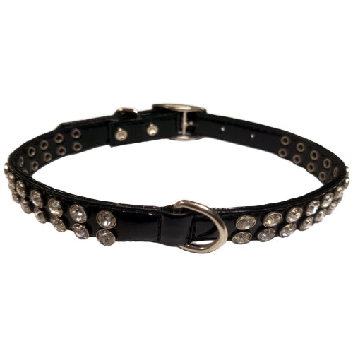COLLAR SHINY CON DIAMANTES PARA PERROS MINI