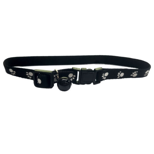 COLLAR AJUSTABLE CASCABEL NEGRO