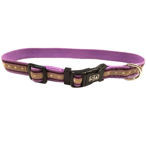 COLLAR  VINTAGE MORADO