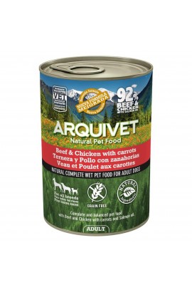 LATA Arquivet TERNERA Y POLLO Con Zanahorias 400gr