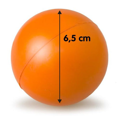 PELOTA MACIZA DE GOMA 6,5cm