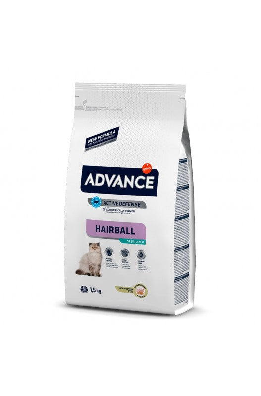 ADVANCE CAT STERILIZED HAIRBALL 3 KG