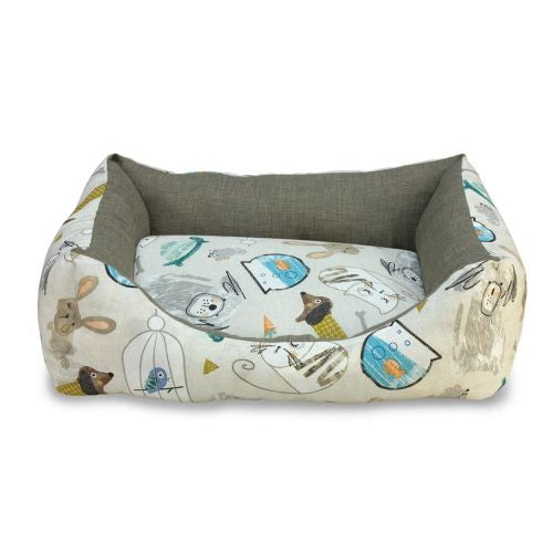 CAMA PERRO CUADRADA MASCOTAS
