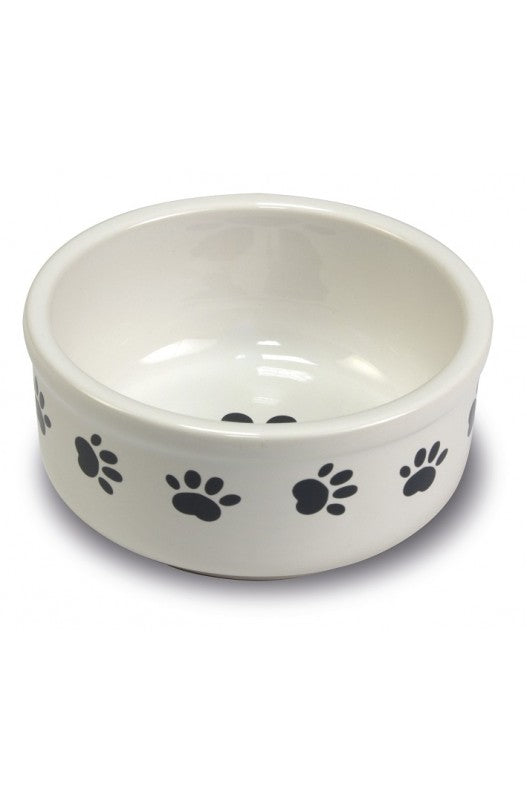 COMEDERO CERAMICA HUELLAS