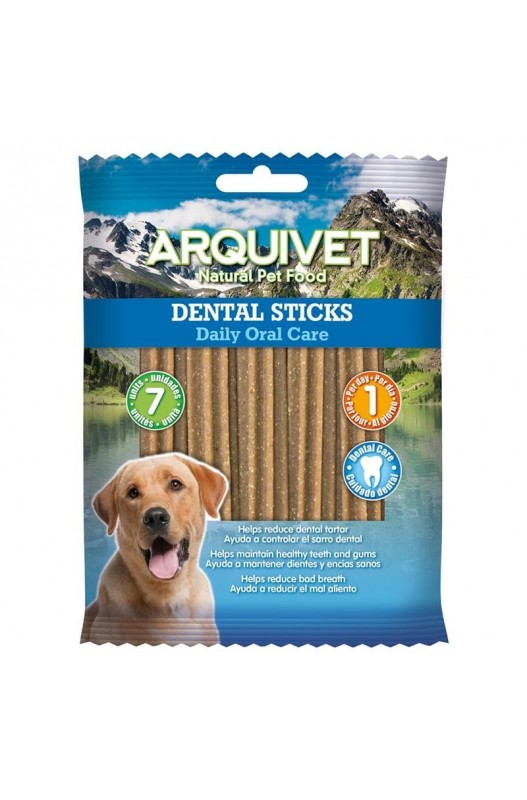 DENTAL STICKS Bolsa 7uds170gr Arquivet