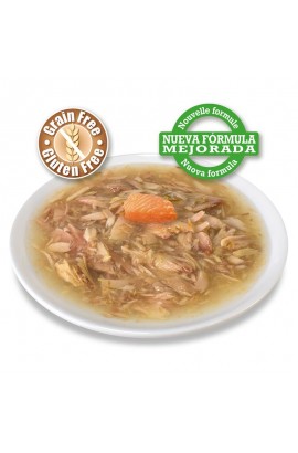 LATA Atún blanco y salmón en salsa 80gr